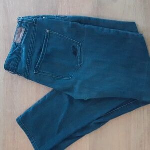 Express Straight Leg Stretch Sz 10 dark jeans